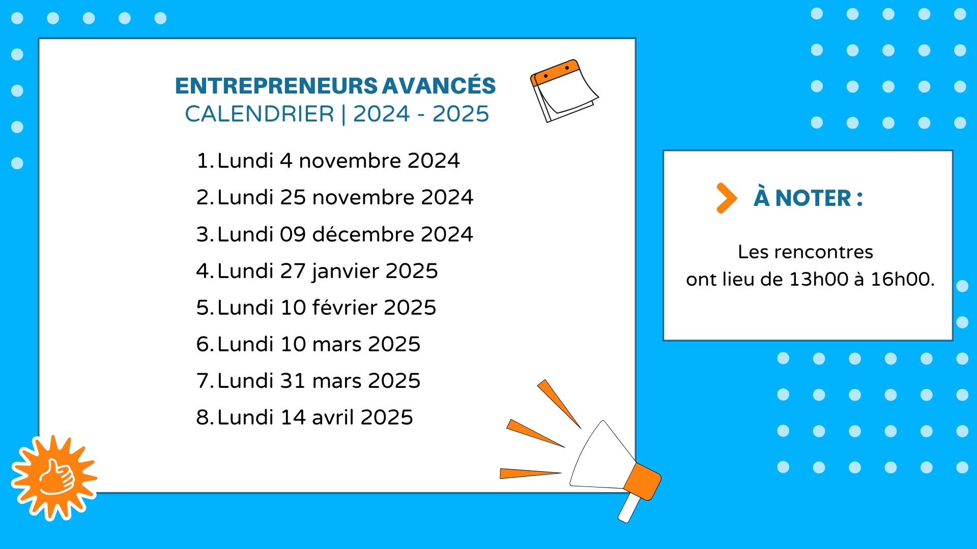 Calendrier 2024